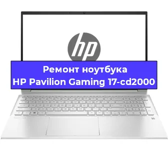 Замена жесткого диска на ноутбуке HP Pavilion Gaming 17-cd2000 в Ижевске